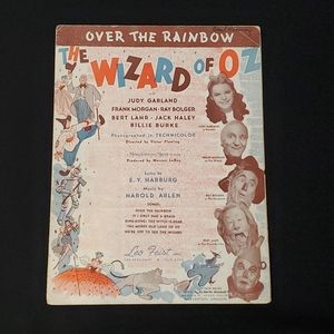 WIZARD OF OZ SHEET MUSIC